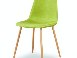 chaise scandinave vert citron