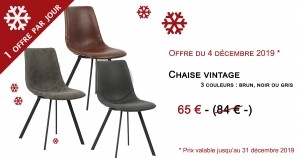 chaise vintage - 65€