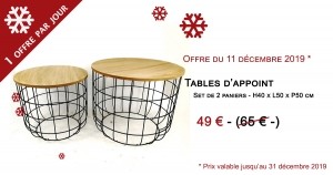 Table d'appoint - 49 €