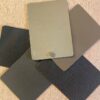 Cuir de haute qualité en 4 coloris: beige, brun, gris, taupe et noir