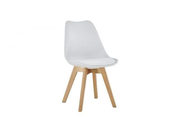 Chaise au style scandinave couleur blanche