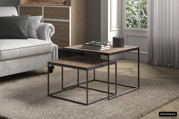 Table basse QUINN (set de 2)