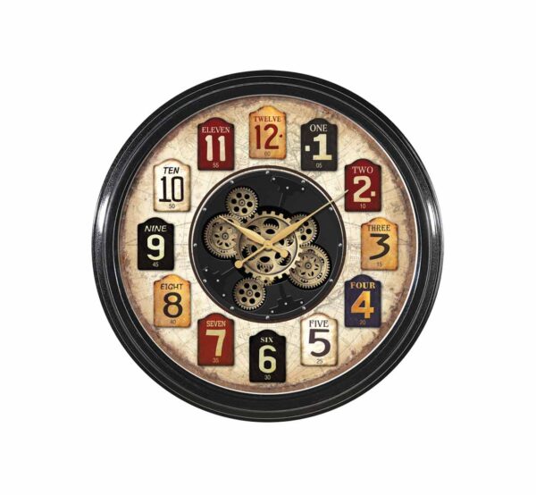 Horloges à engrenages CALENDAR avec un diamètre de 58 cm