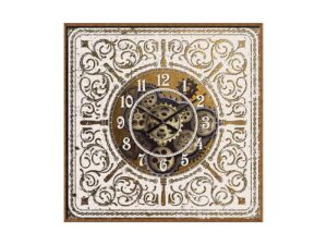 Horloge à engrenages baroque