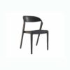 chaise polypropylène noir