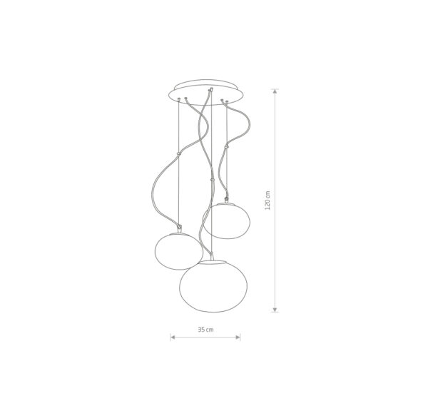 Suspension NUAGE