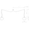 Suspension NUAGE