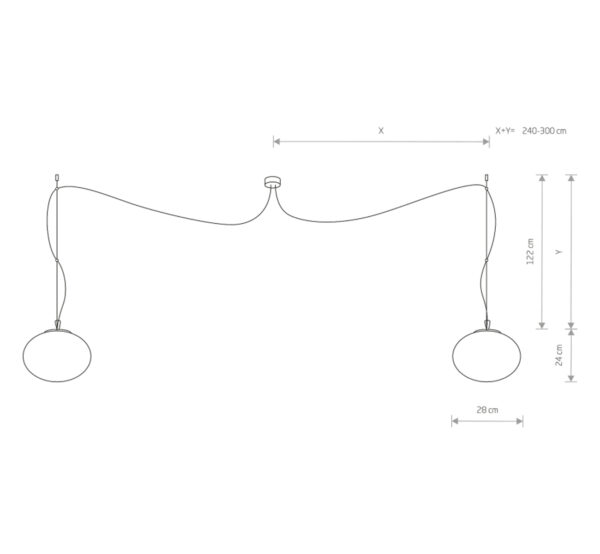 Suspension NUAGE