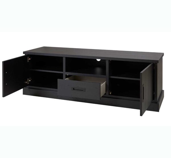 Meuble TV de la gamme raphael finition noir