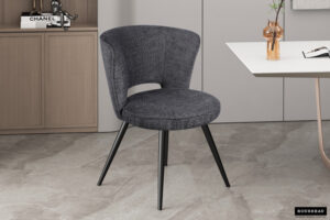 Chaises LORI gris foncé