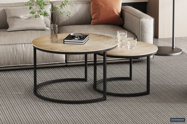 Set de 2 tables AMIRA