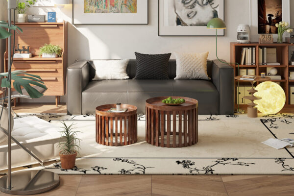 Set de 2 tables basses NOAH