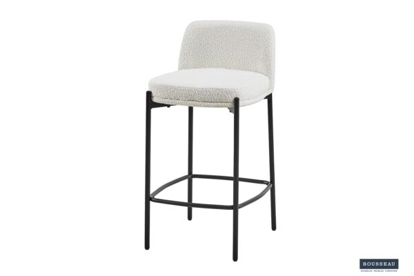 Lot de 2 chaises de tabouret de bar ELLA