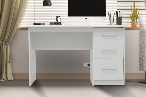 Bureau Mateo : 3 tiroirs ultra pratiques pour un espace de travail organisé et design