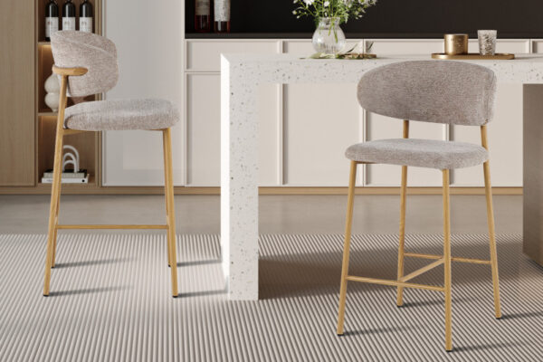 lot de 2 tabourets de bar COCO