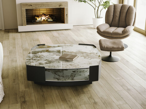 Table basse CARNAC – Plateau en céramique